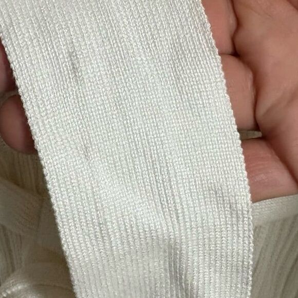 Guess Aria White Cable-Knit Dress Size Small - Picture 9 of 12